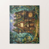 Betoverde Boekhuis Legpuzzel (Verticaal)