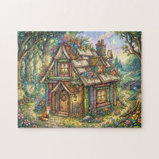 Betoverde Boekhuis Legpuzzel (Horizontaal)