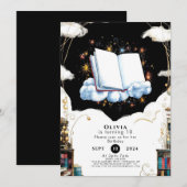 Betoverde Boho Kinder verhalenboek Verjaardag Kaart (Voorkant / Achterkant)