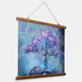 Betoverde Boom Hangend Wandkleed (Gebogen)