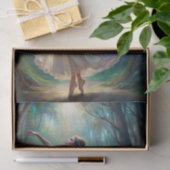 Betoverde Bos Ballerina Decoupage Tissuepapier (Geschenk)