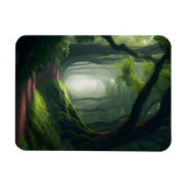 Betoverde Bos Bossen Wandelpad Koelkast Magneet (Horizontaal)