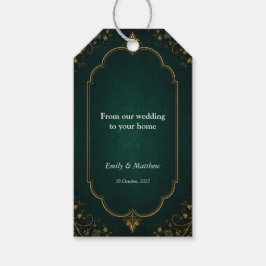 Betoverde Bos Bruiloft Favor Cadeaulabel