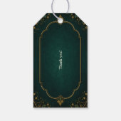 Betoverde Bos Bruiloft Favor Cadeaulabel (Achterkant)