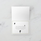 Betoverde Bos Bruiloft Feeën Lichtslingers   Bedankkaart (Binnen)