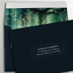 Betoverde Bos Bruiloft Gasten Adresetiketten Sticker<br><div class="desc">Eenvoudige,  moderne klassieke bruiloft gasten adresetiketten die u kunt aanpassen voor uw bruiloft enveloppen,  in een donkere smaragdgroene kleur. Onderdeel van de Enchanted Forest Wedding suite. Luxe maar eenvoudig,  klassiek maar chique,  modern maar tijdloos.</div>