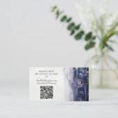 Betoverde Bos Bruiloft Informatiekaartje (Staand voorkant)