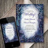 Betoverde Bos Bruiloft Kaart