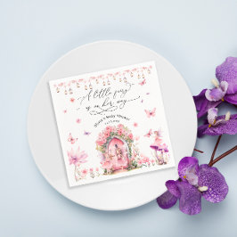 Betoverde Bos Fairy Bloem Tuin Servetten