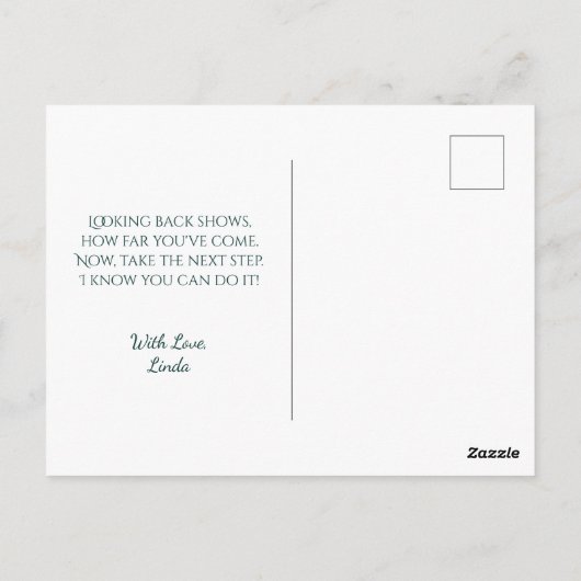 Betoverde Bos Fairy Fantasy Art Briefkaart (Achterkant)