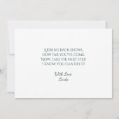 Betoverde Bos Fairy Fantasy Art Kaart (Achterkant)