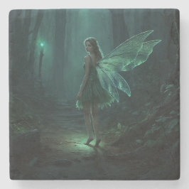 Betoverde Bos Fairy Fantasy Art Stenen Onderzetter