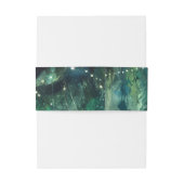 Betoverde Bos Fairy Lights Tuin Chique Bruiloft Uitnodigingen Wikkel (Achterkant Voorbeeld)