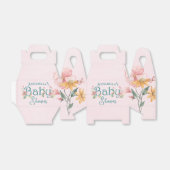 Betoverde Bos Fairy Tuin Roze Baby shower Bedankdoosjes (Uitgevouwen)