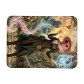 Betoverde Bos Fantasie Puzzel Magneet (Horizontaal)