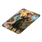 Betoverde Bos Fantasie Puzzel Magneet (Linkerzijde)