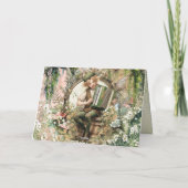 Betoverde Bos Fee Bedankkaart (Achterkant)