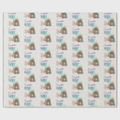 Betoverde Bos Feeëntuin Deur Baby Shower Cadeaupapier (Vlak)