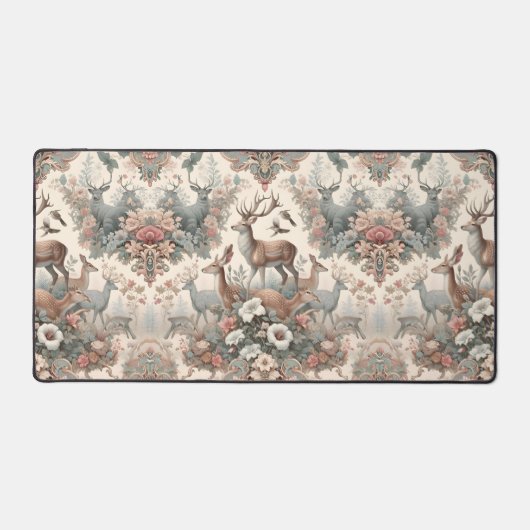 Betoverde Bos fluistert: Victoriaans Wildlife Bureaumat (Voorkant)