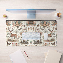 Betoverde Bos fluistert: Victoriaans Wildlife Bureaumat