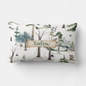 Betoverde bos harmonie aanpasbaar kussen (Voorkant)