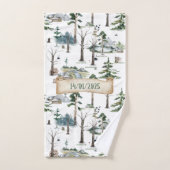 Betoverde Bos Harmonie Bad Handdoek (Handdoek)