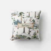 Betoverde Bos Harmonie Kussen (Voorkant)