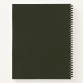 Betoverde Bos Herten Notitieboek (Achterkant)