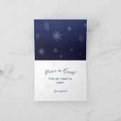 Betoverde bos kardinaal kerst Kaart (Binnen)