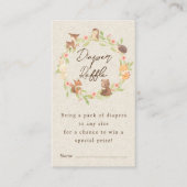 Betoverde Bos Luier Raffle Informatiekaartje (Voorkant)