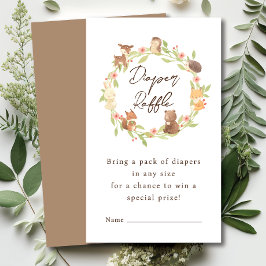 Betoverde Bos Luier Raffle Informatiekaartje