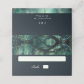 Betoverde Bos Magische Fairy Bruiloft Plaats Kaart Plaatskaartje (Buitenkant ongevouwen)