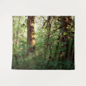 Betoverde Bos Muur Tapijt Wandkleed (Voorkant (horizontaal))