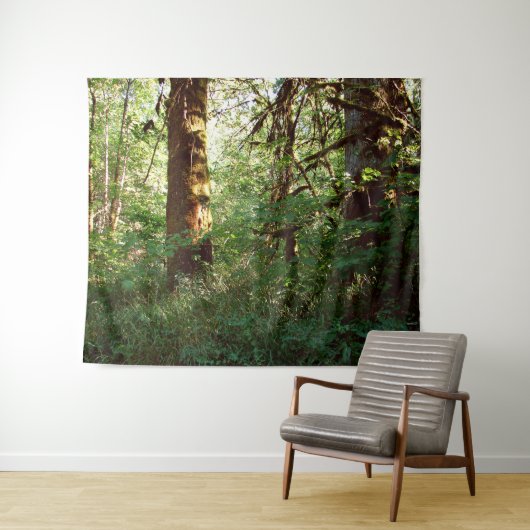 Betoverde Bos Muur Tapijt Wandkleed (In Situ (horizontaal))