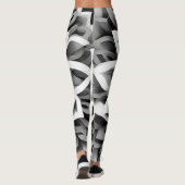 Betoverde bos mystieke silhouet legging (Achterkant)