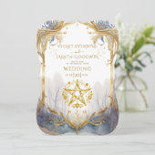 Betoverde Bos Portal heidense bruiloft Kaart (Staand voorkant)