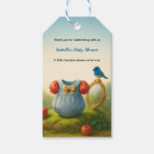 Betoverde Bos Prinses Baby Shower Sprookje  Cadeaulabel (Voorkant)