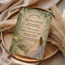 Betoverde Bos Prinses Quinceañera