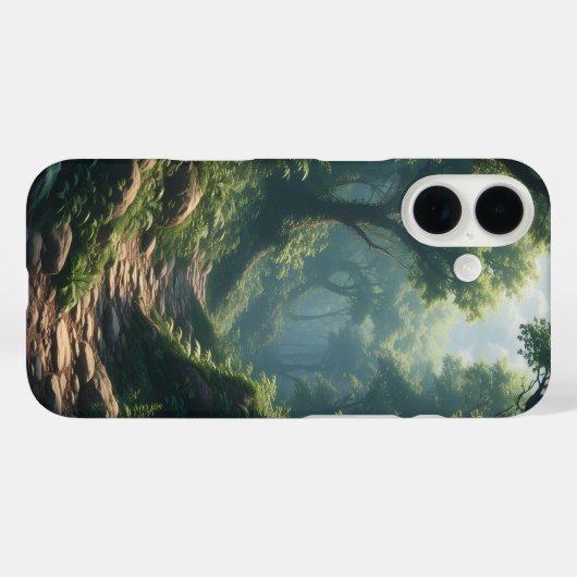 Betoverde Bos Trail Case-Mate iPhone Case (Achterkant (horizontaal))