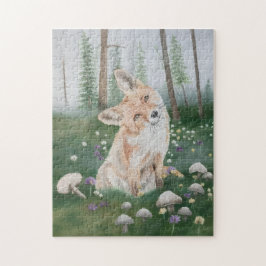Betoverde Bos Vos Legpuzzel