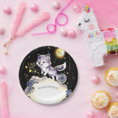 Betoverde Bos Wolf Verjaardag Papieren Bordje (Feest)