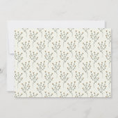 Betoverde bosbeboste dieren foto verjaardag kaart (Achterkant)