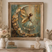 Betoverde Bosbladfee Fantasie Kunst Poster