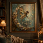 Betoverde Bosbladfee Fantasie Kunst Poster