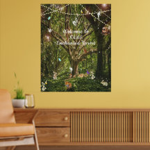 Betoverde bosfeeën Konijn Vlinders Vos