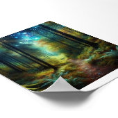 "Betoverde bosfluisteraars" Poster (Hoek)