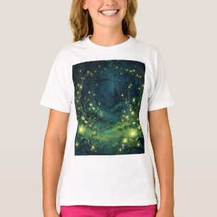 Betoverde Bosgloed Magische Nacht T-shirt