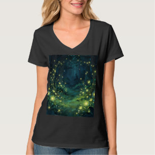 Betoverde Bosgloed Magische Nacht T-shirt