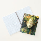 Betoverde Bosgodin met Vlinders (2) Notitieboek (Binnen)