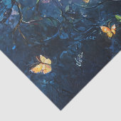 Betoverde Bosgodin met Vlinders (5) Tissuepapier (Detail)